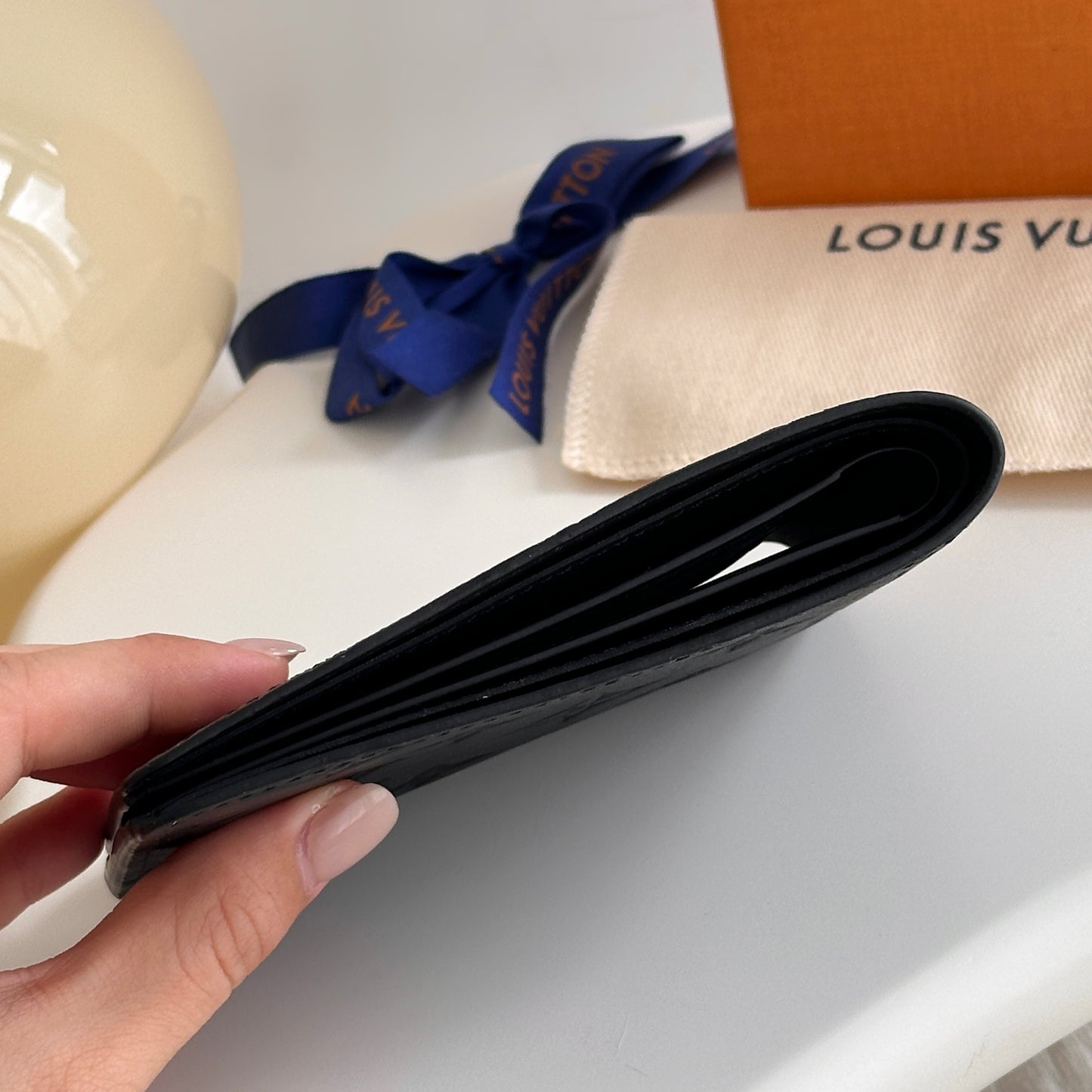 Louis Vuitton Monogram Shadow Noir Wallet