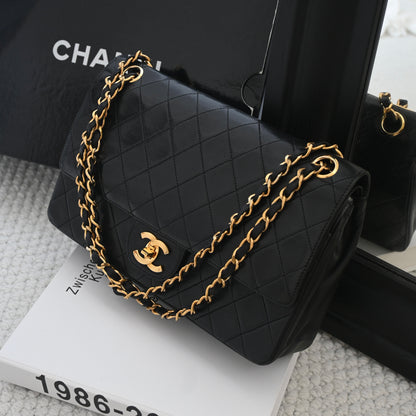 Vintage Pre 80s Chanel Double Flap CF 25cm