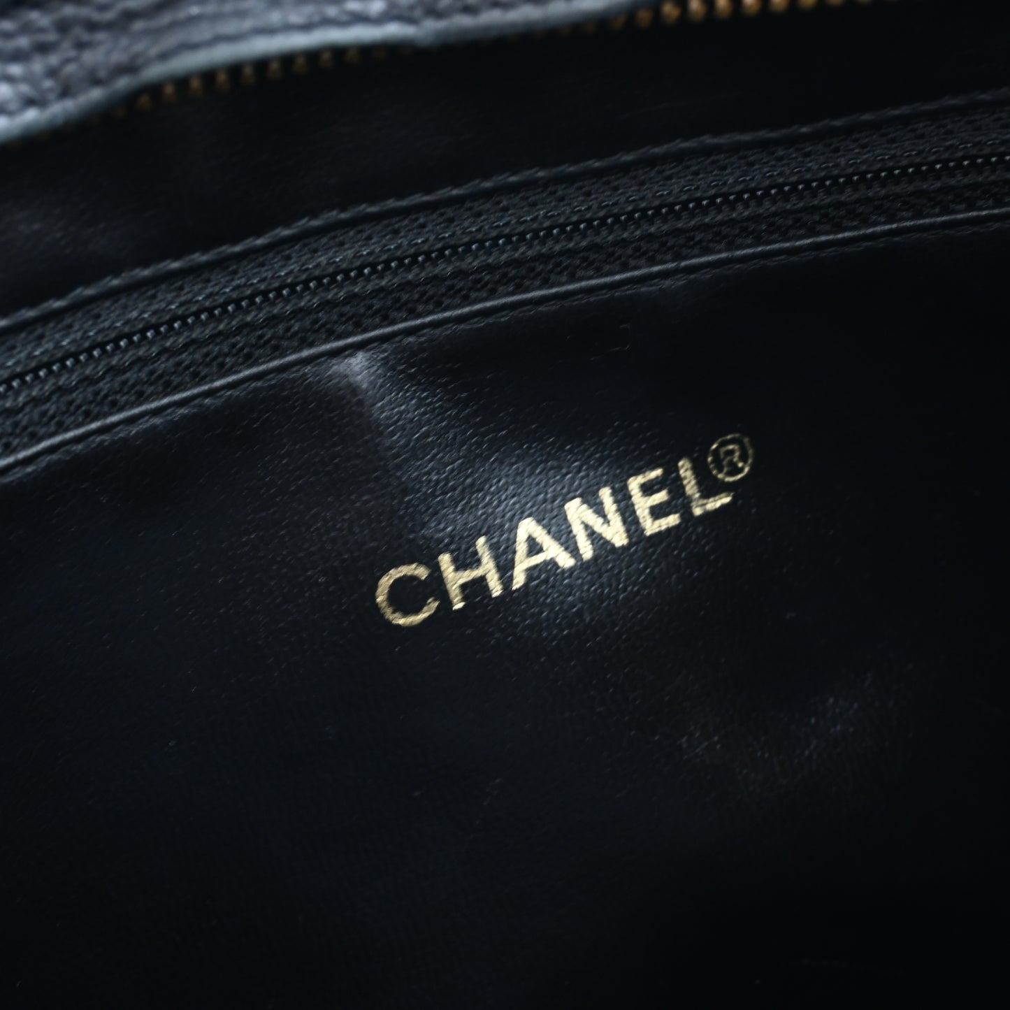 Chanel Triple CC Logo Chain Tote with Gold Ball