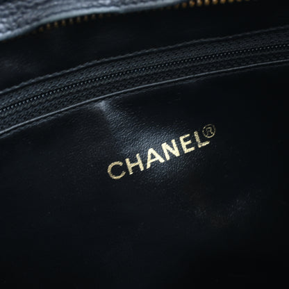 Chanel Triple CC Logo Chain Tote with Gold Ball