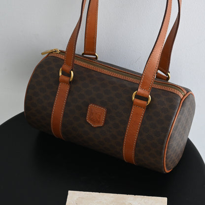 Celine Macadam Barrel-Shaped Bag