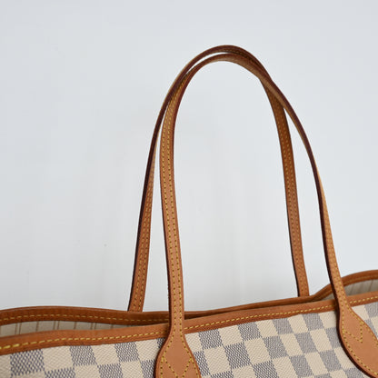 Louis Vuitton Neverfull MM Damier Azur with NFC