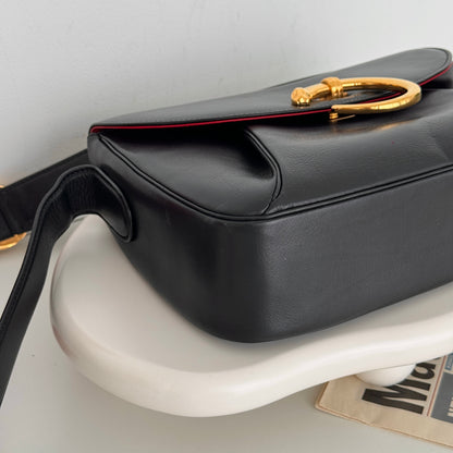 Cartier Black Panthere Crossbody Bag