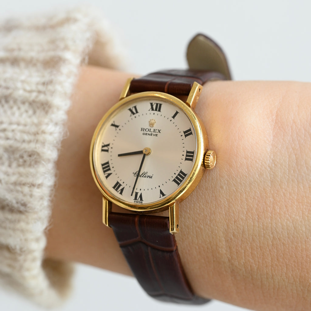 Rolex Cellini 5109 Yellow Gold 18K - Leluxe Vintage Sdn. Bhd.