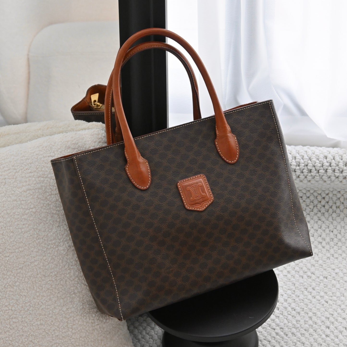 Celine Triomphe Monogram Tote