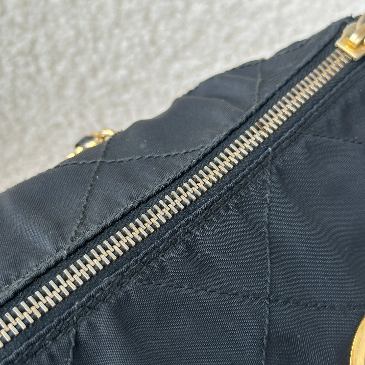 Prada Nylon Chain Shoulder Bag