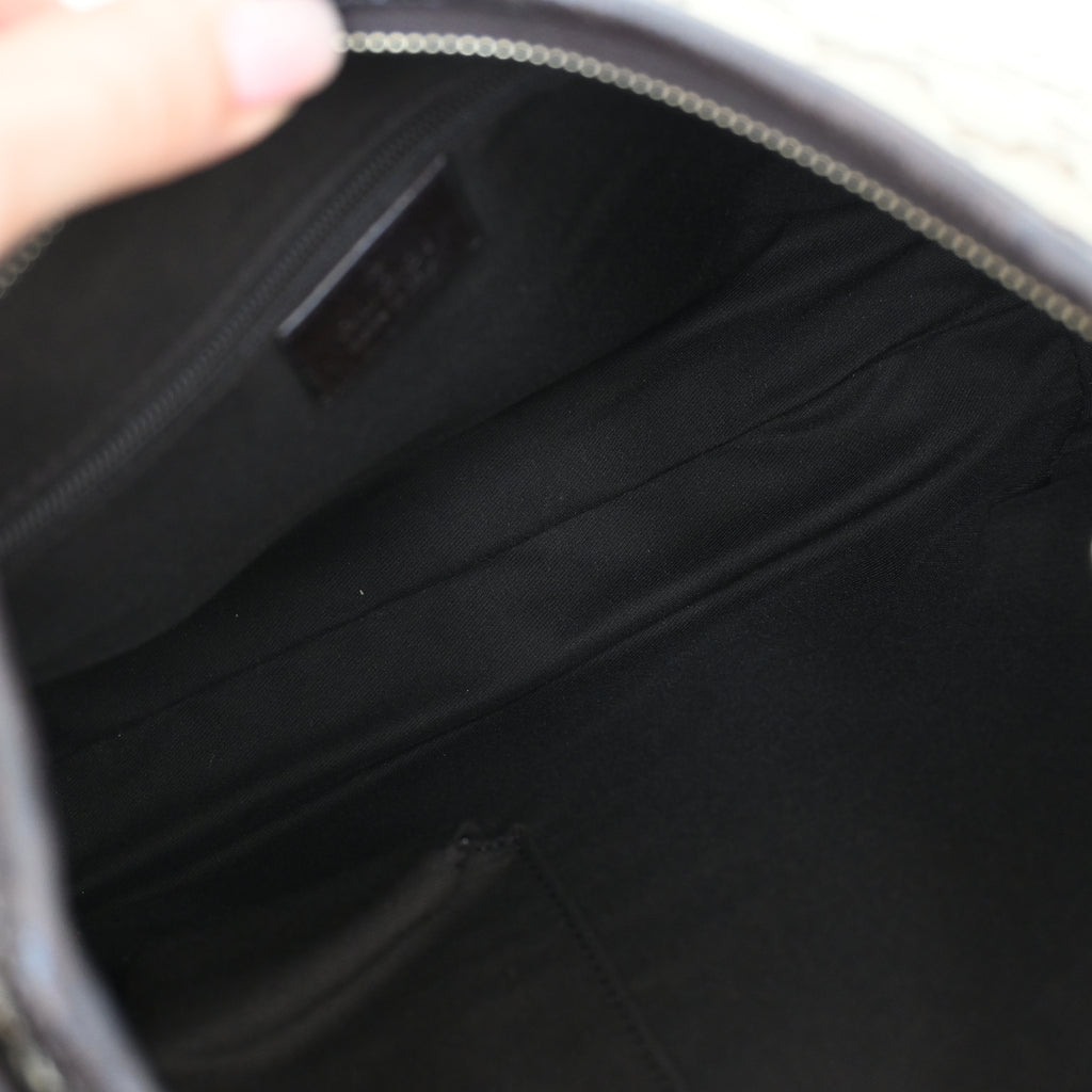 Gucci Abbey Canvas D Ring Hobo Bag - Leluxe Vintage Sdn. Bhd.