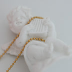 Mikimoto Pearl Necklace 18K Yellow Gold - Leluxe Vintage Sdn. Bhd.