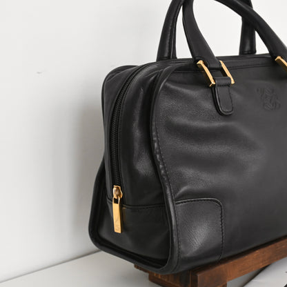 Loewe Amazona 27 Black Nappa Calfskin