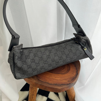 Gucci Black Baguette Bag