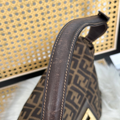 Fendi Zucca Mamma Baguette Bag