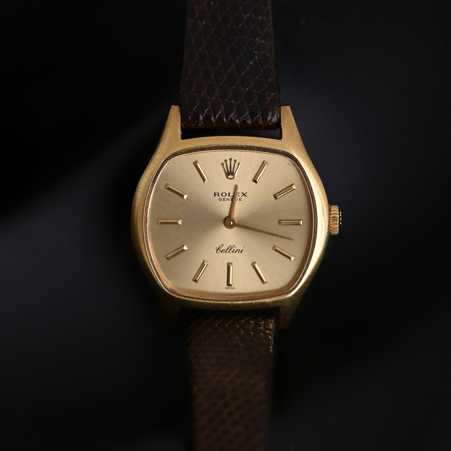 Rolex Cellini Ref.3801 18k YG from 1975