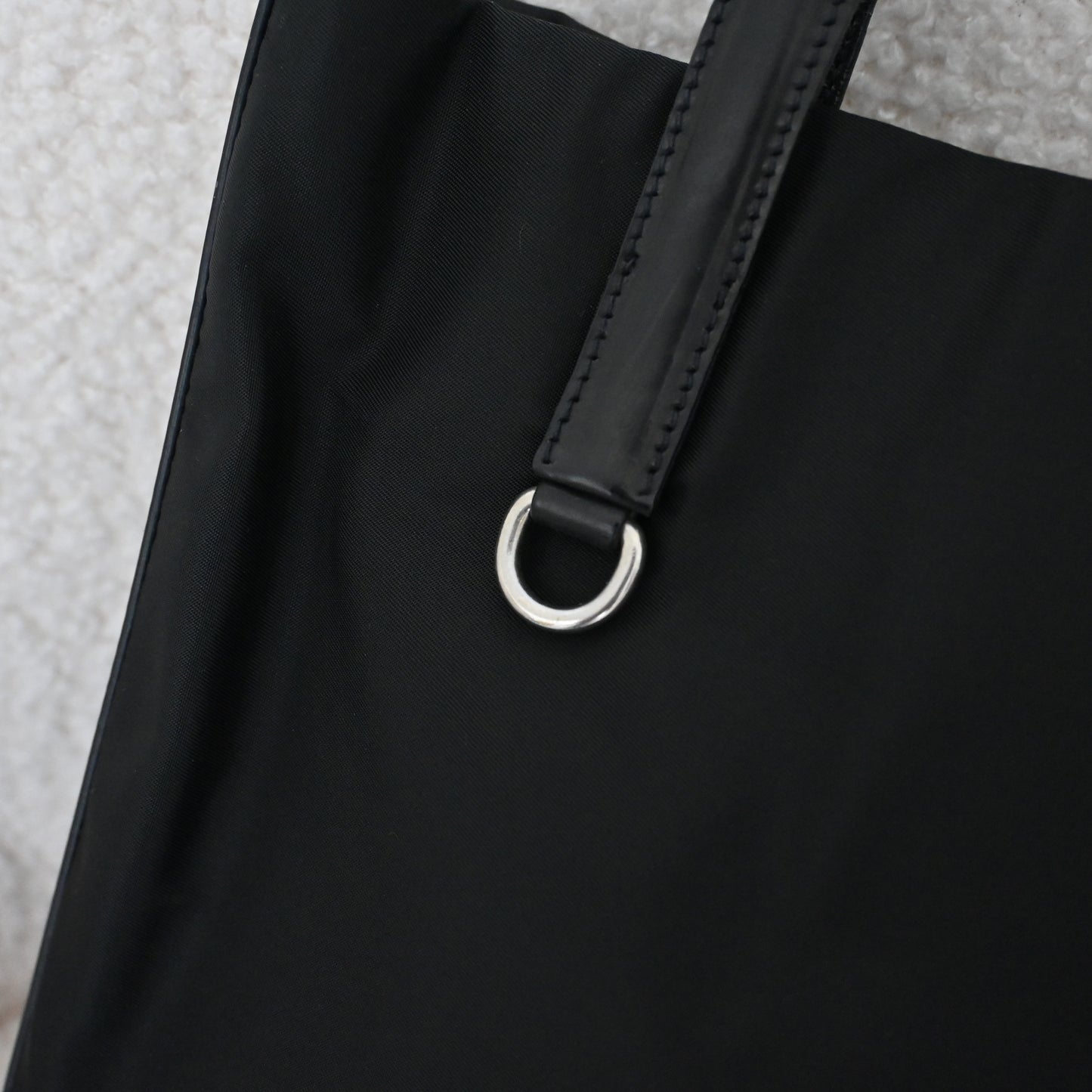 Prada Nylon Tote Black