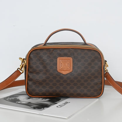 Celine Triomphe Monogram Camera Bag