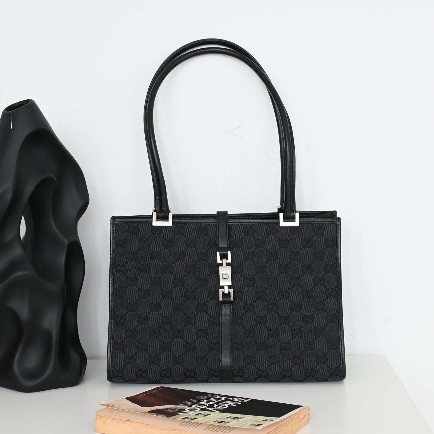 Gucci GG Jackie Canvas Tote