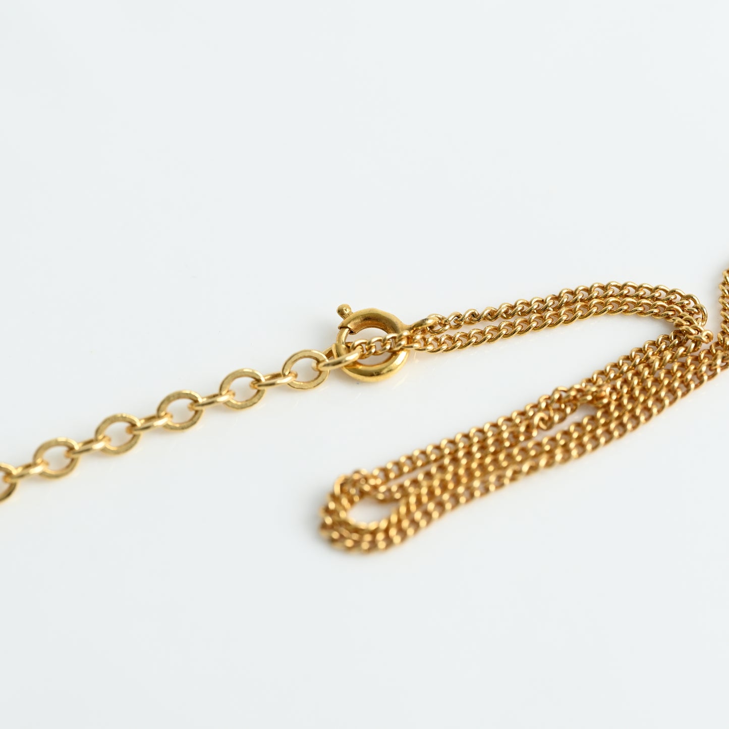 Christian Dior Vintage Oval Necklace Earclips Set