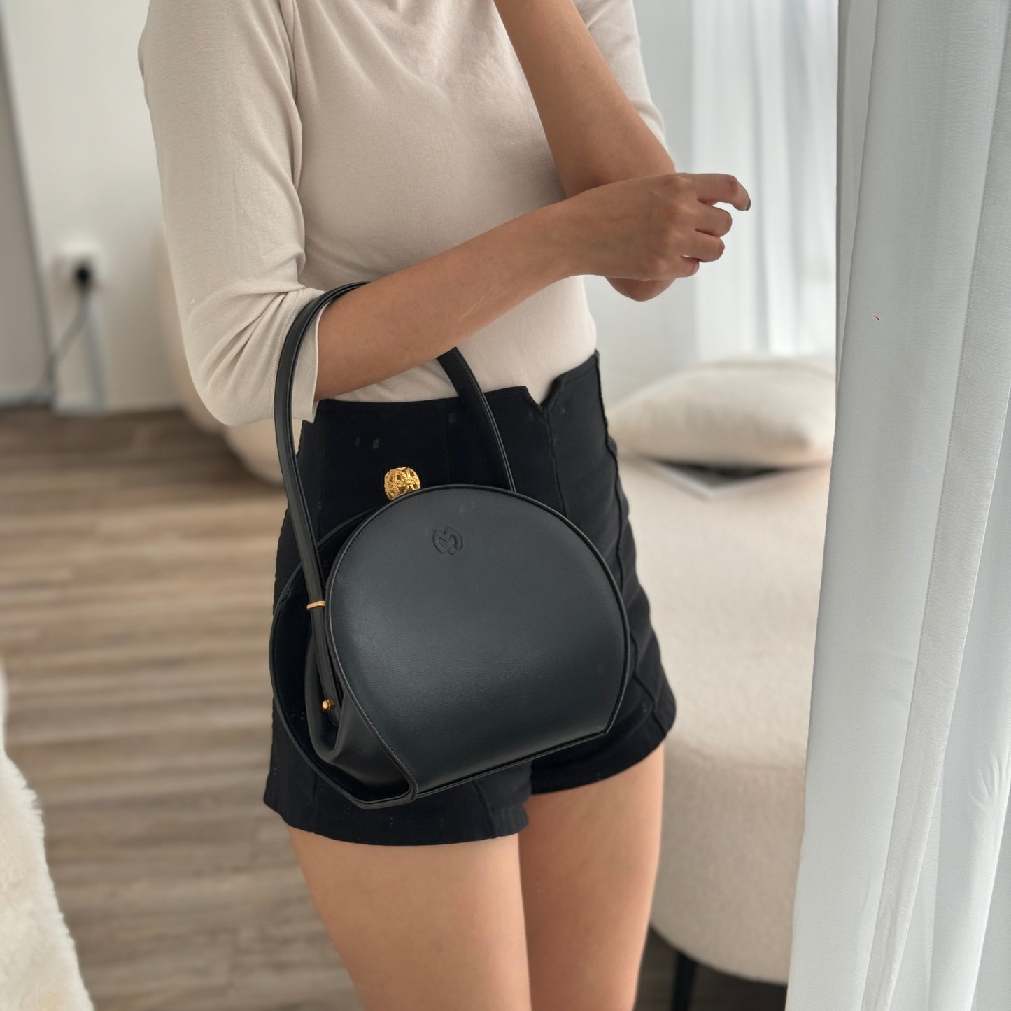 Mila Schon Top Handle Bag