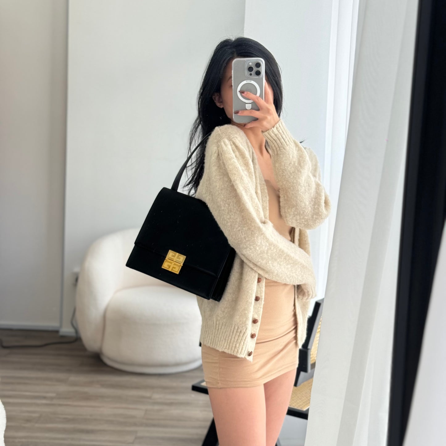 Givenchy 4G Buckle Shoulder Bag