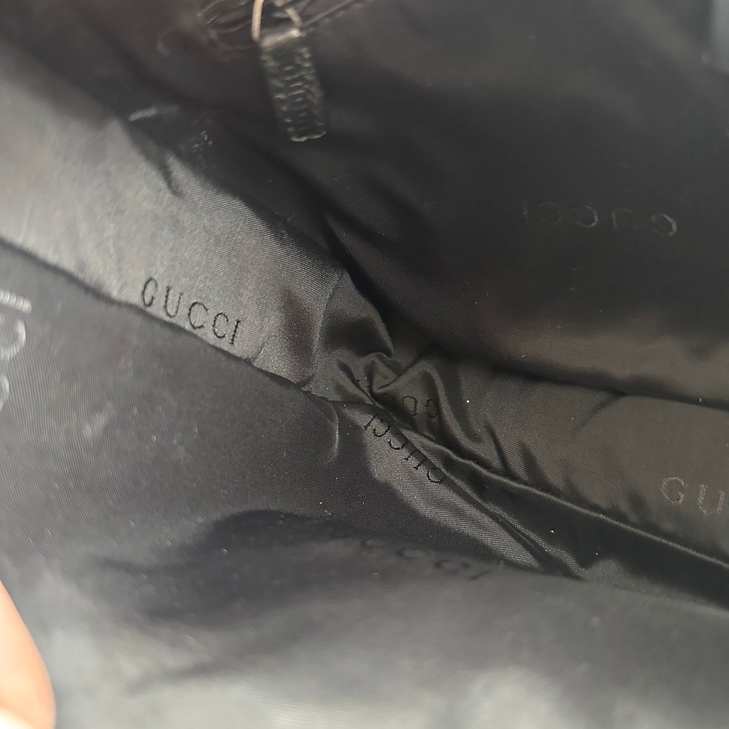 Gucci GG Canvas Small Black Hobo