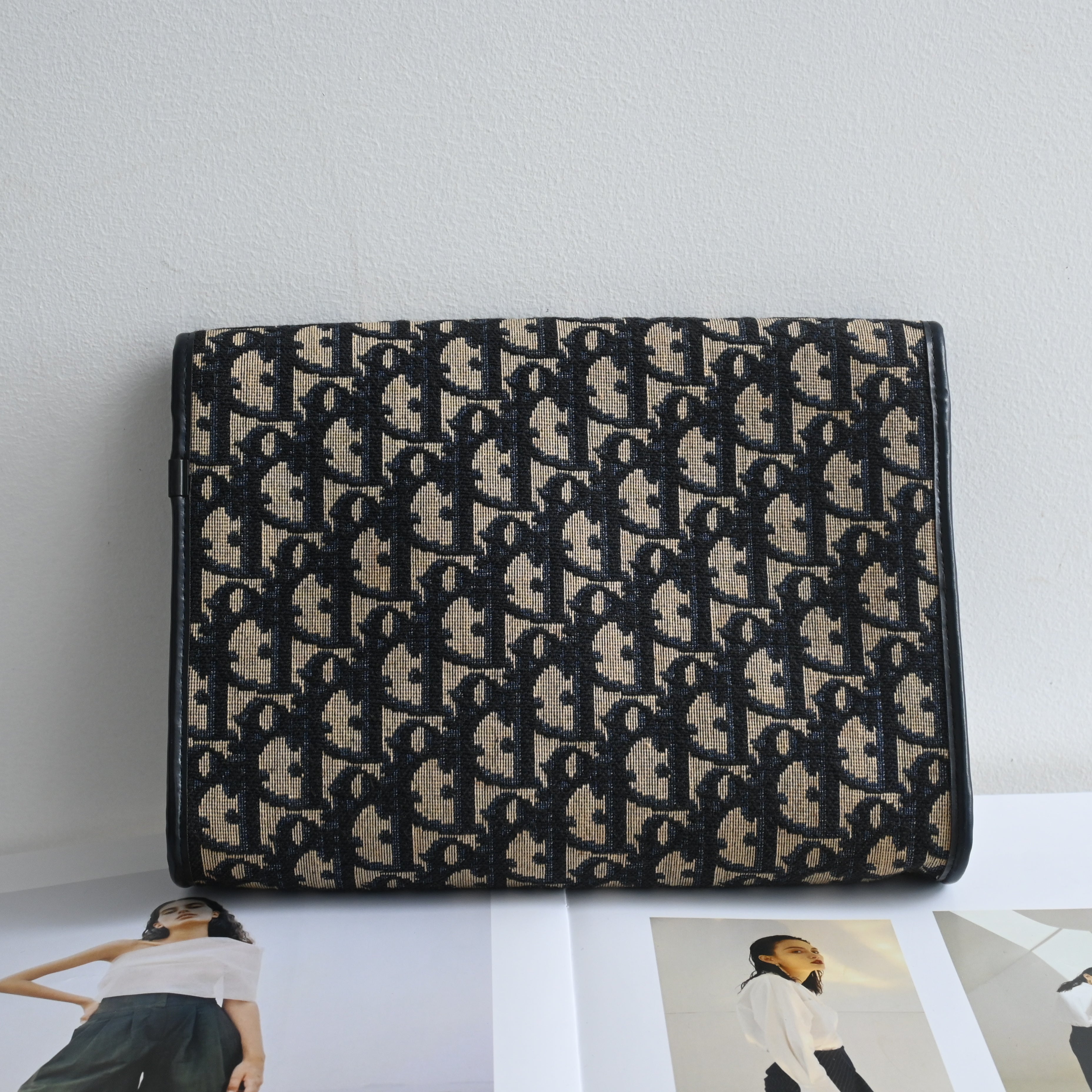 Christian Dior Oblique Canvas Chain Bag