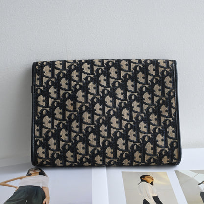 Christian Dior Oblique Canvas Chain Bag
