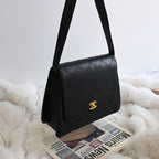 Chanel Trapeze Kelly Shoulder Bag 24k GHW - Leluxe Vintage Sdn. Bhd.