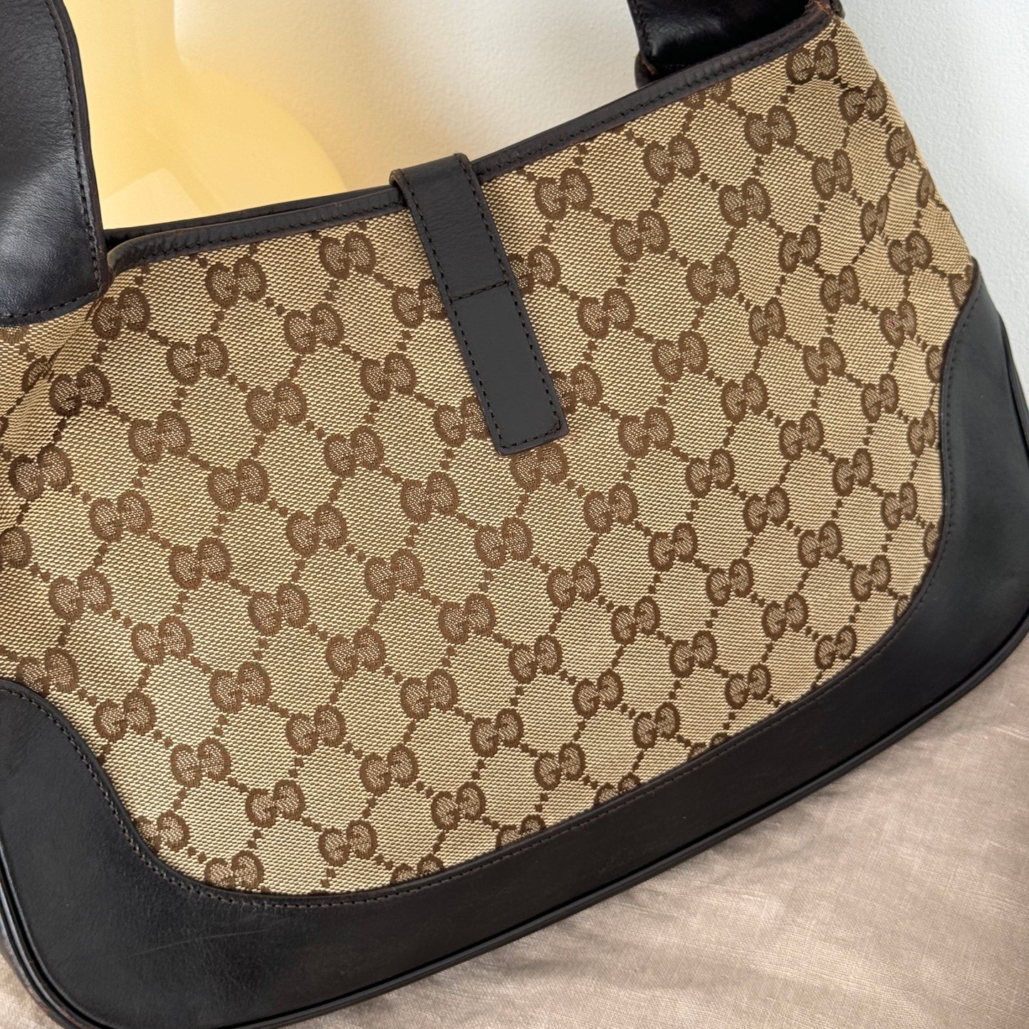 Vintage Gucci O Jackie Hobo Bag