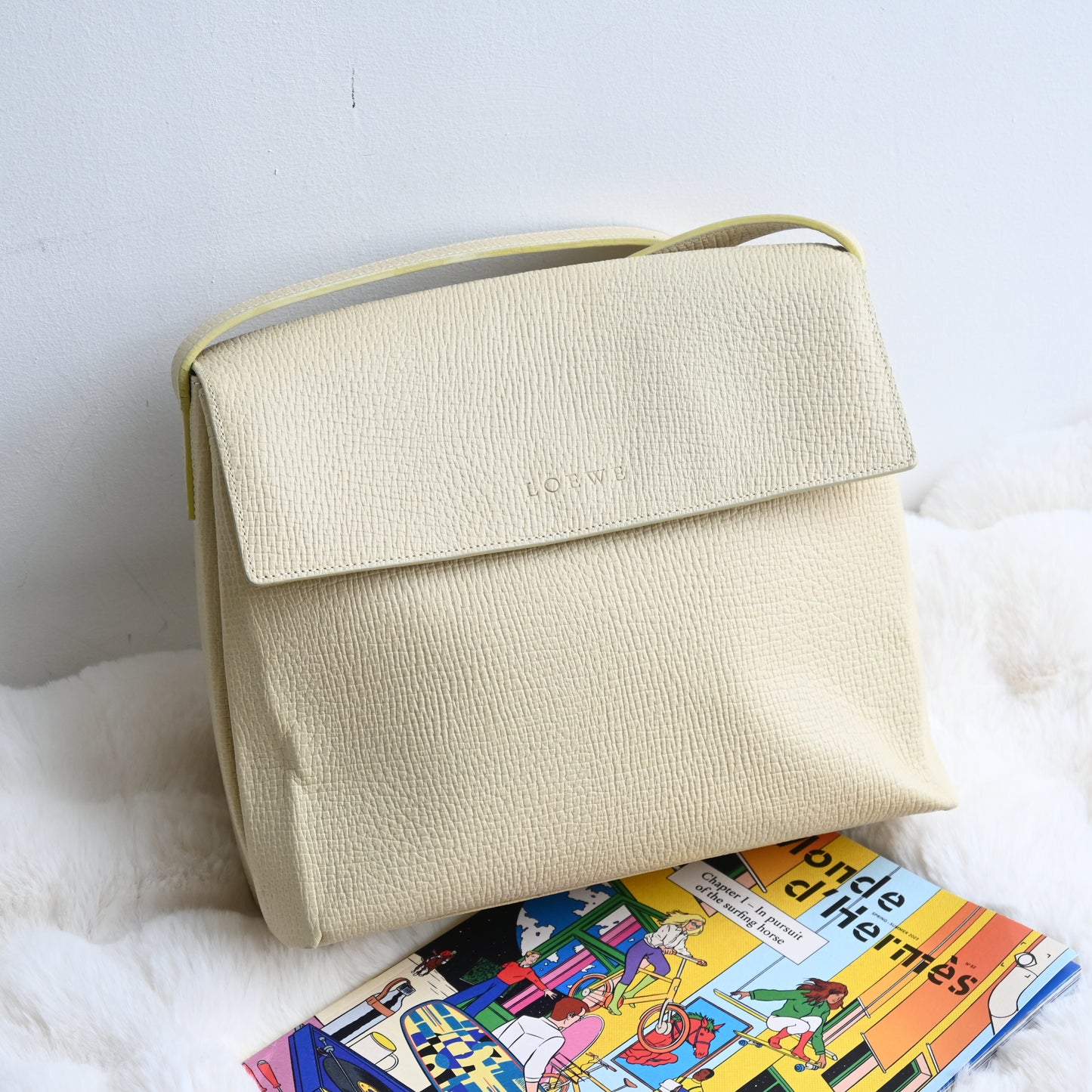 Loewe Grained Calfskin Shoulder Bag