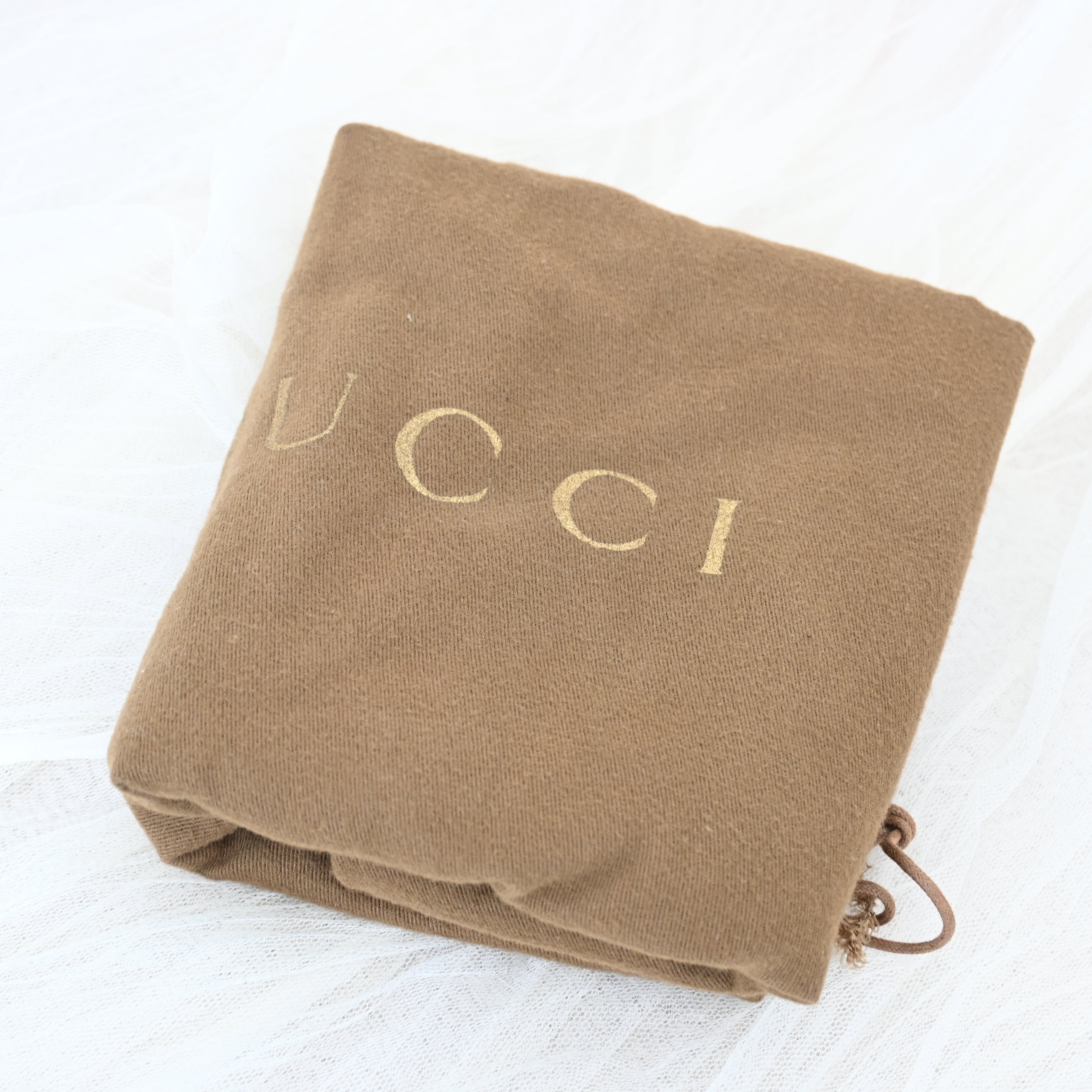 Gucci Abbey Canvas D Ring Hobo Bag - Leluxe Vintage Sdn. Bhd.