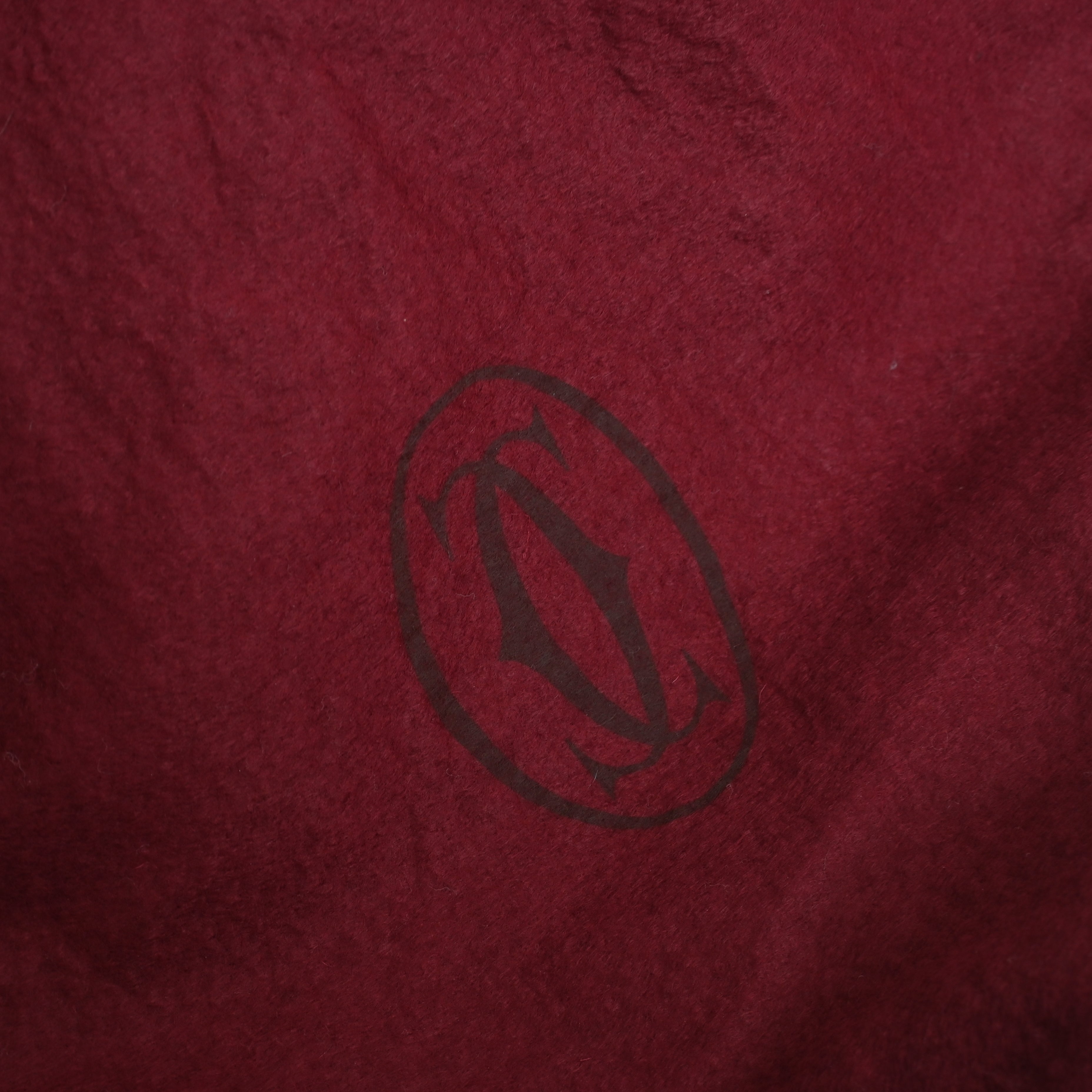 Must de Cartier Burgundy Tote