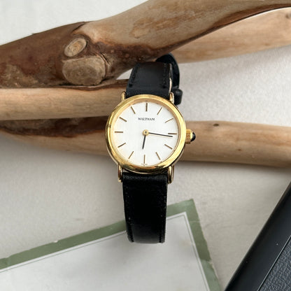 Waltham White Dial Watch