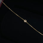 Cartier D'Amour Bracelet with 1P 0.04 carat Diamond 18K PG Mini Model - Leluxe Vintage Sdn. Bhd.