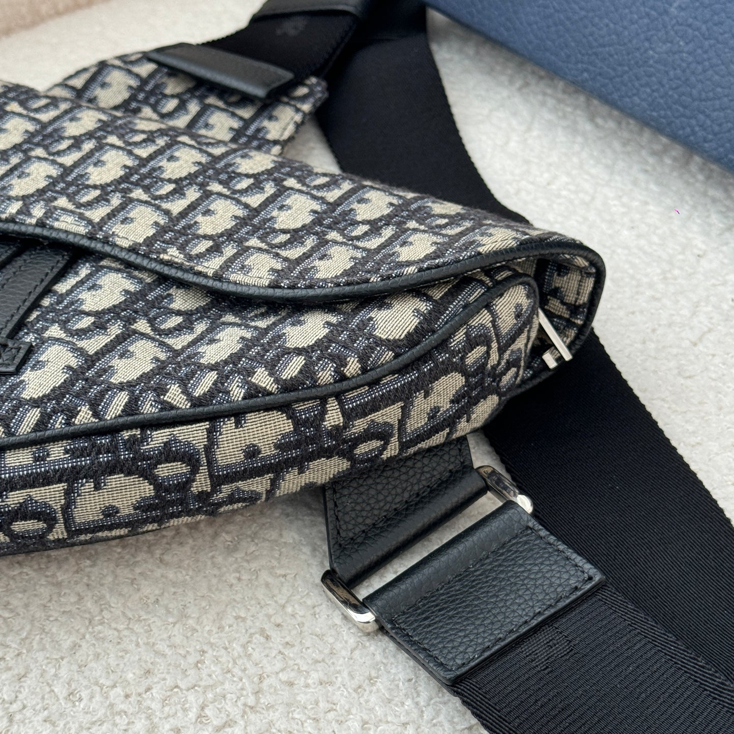 Dior Jacquard Oblique Saddle