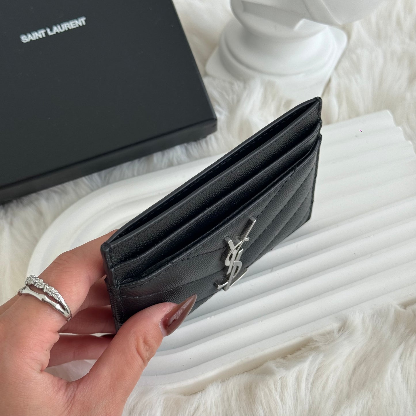 YSL Cassandre Cardholder