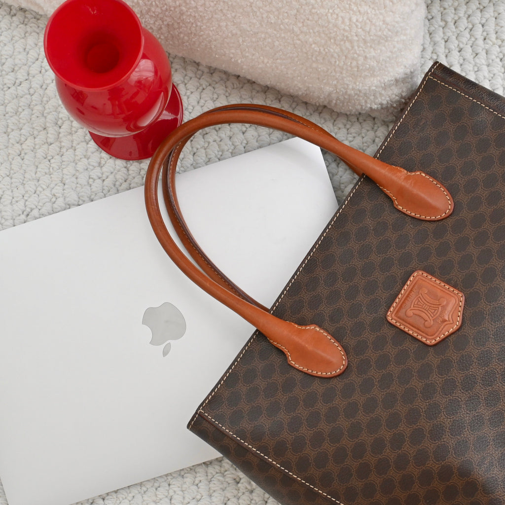 Celine Triomphe Monogram Tote - Leluxe Vintage Sdn. Bhd.