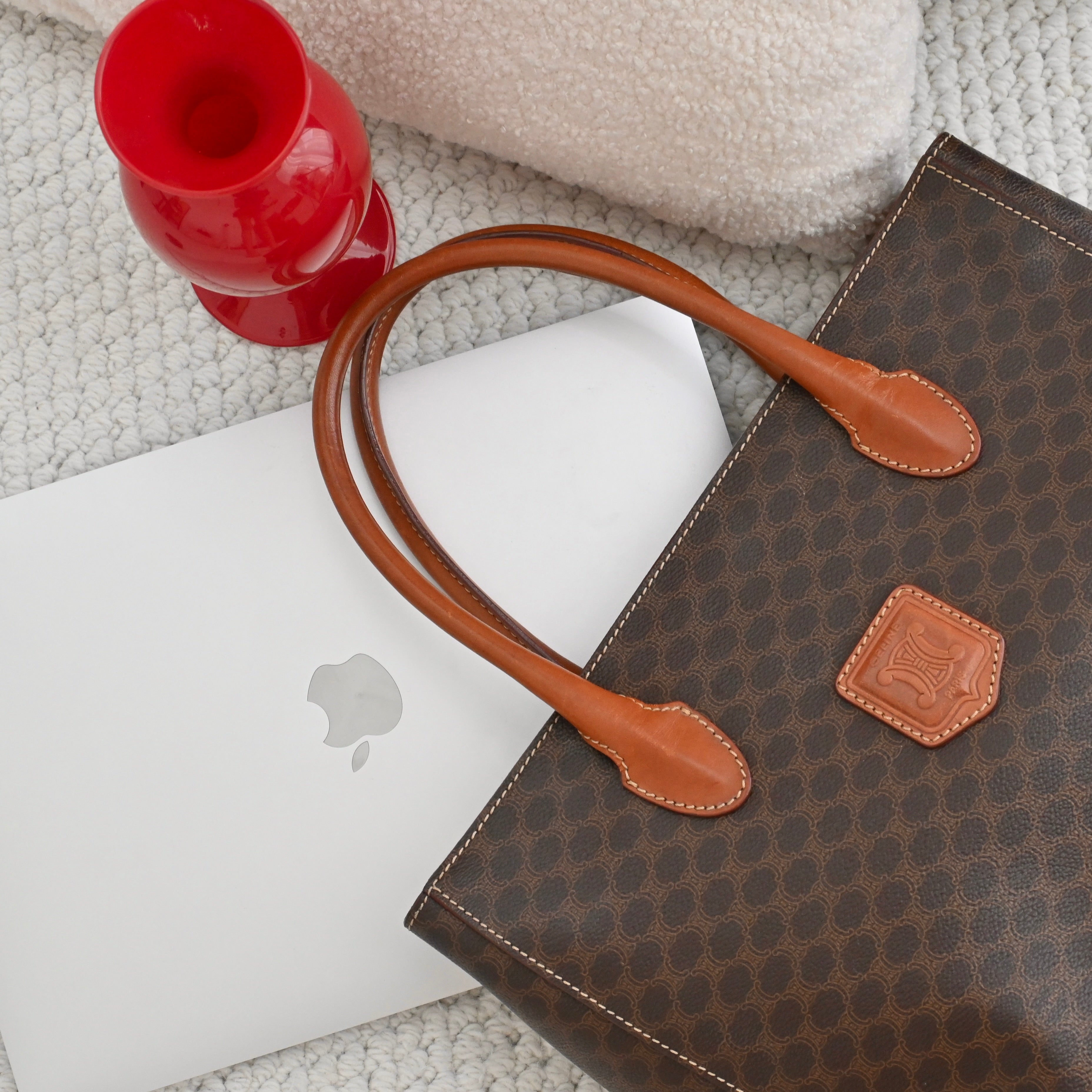 Celine Triomphe Monogram Tote - Leluxe Vintage Sdn. Bhd.