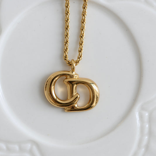 Christian Dior CD Necklace