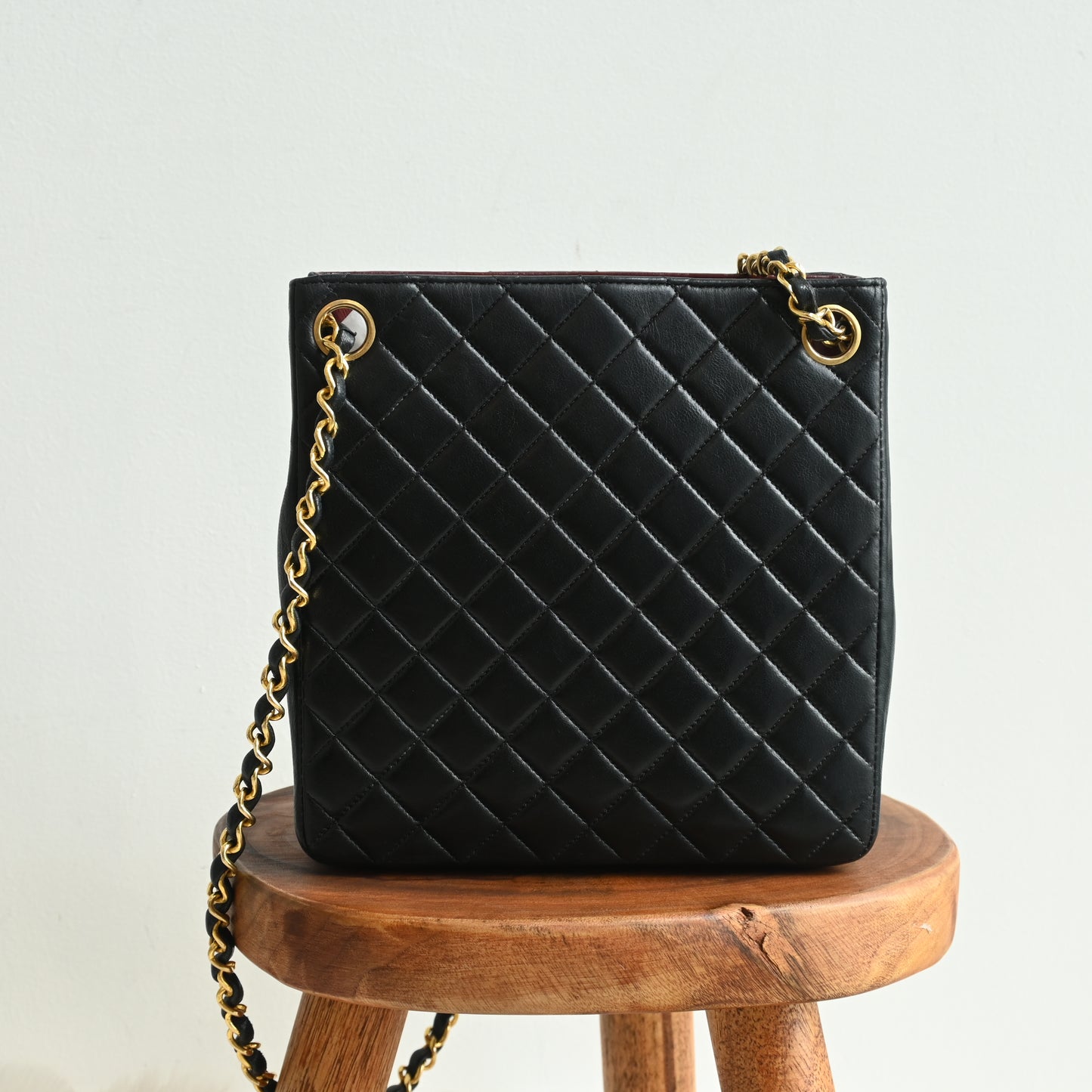 Chanel Chain Mini Tote Lambskin