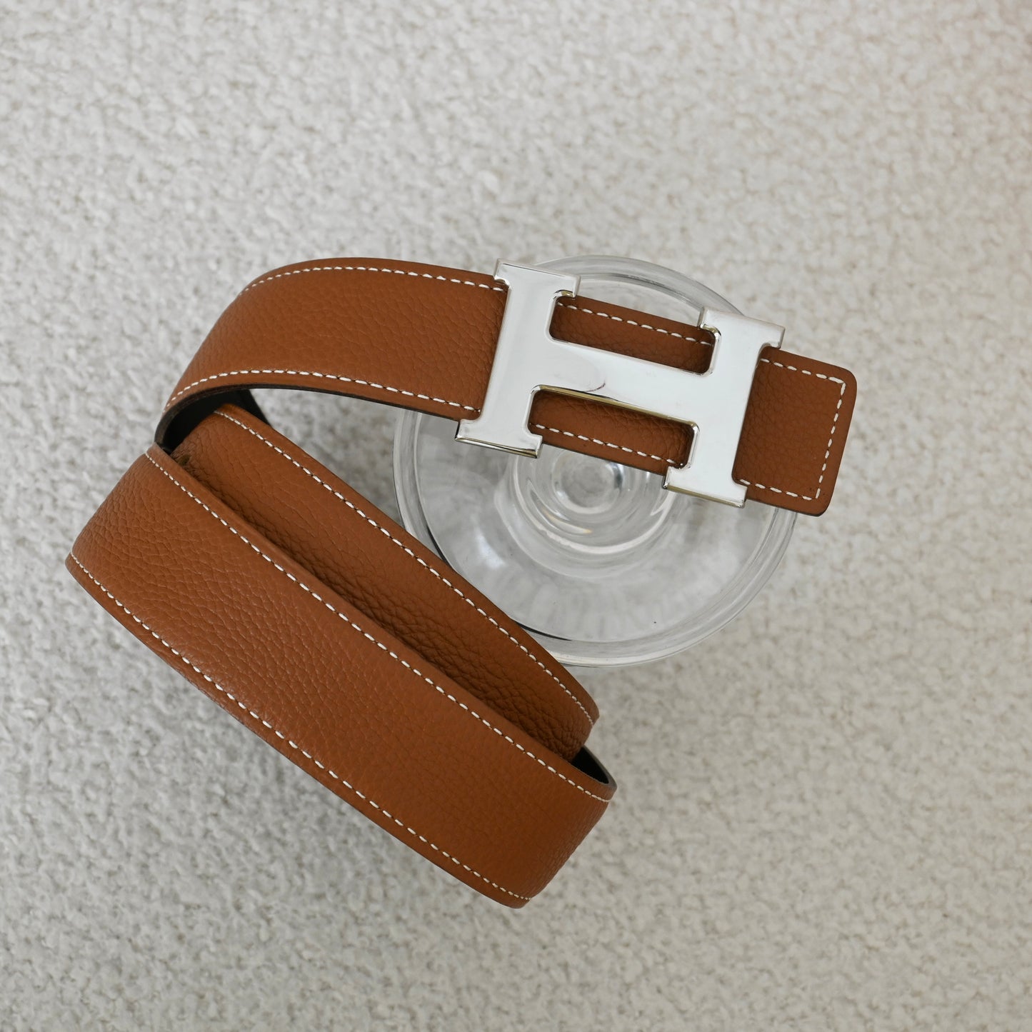 Vintage Hermes Constance Reversible Belt 2002