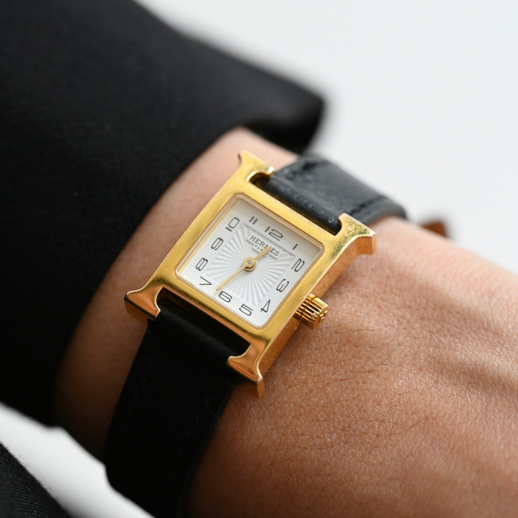 Hermès H Watch HH1.101 Mini Model : 2012 - Leluxe Vintage Sdn. Bhd.