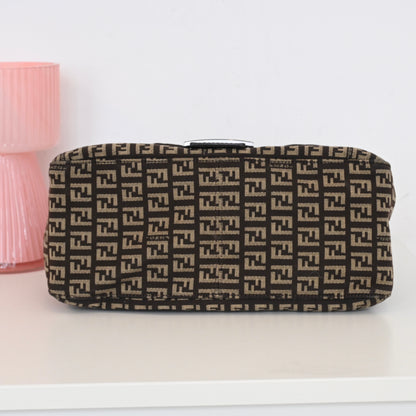 Fendi Zucchino Mamma Baguette Canvas