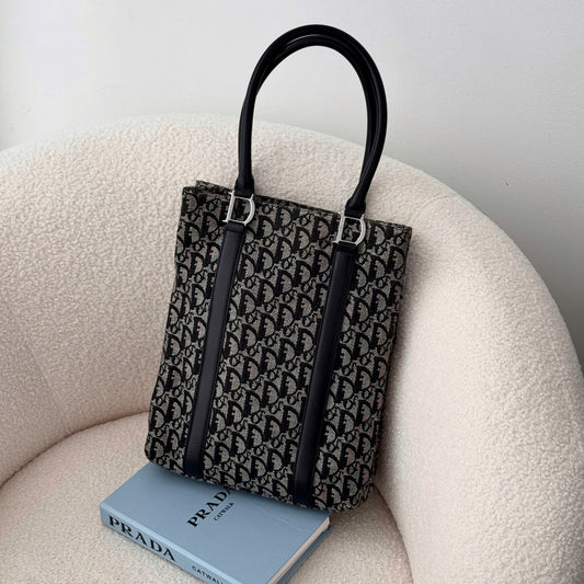 Dior Monogram Trotter Tote - Leluxe Vintage Sdn. Bhd.