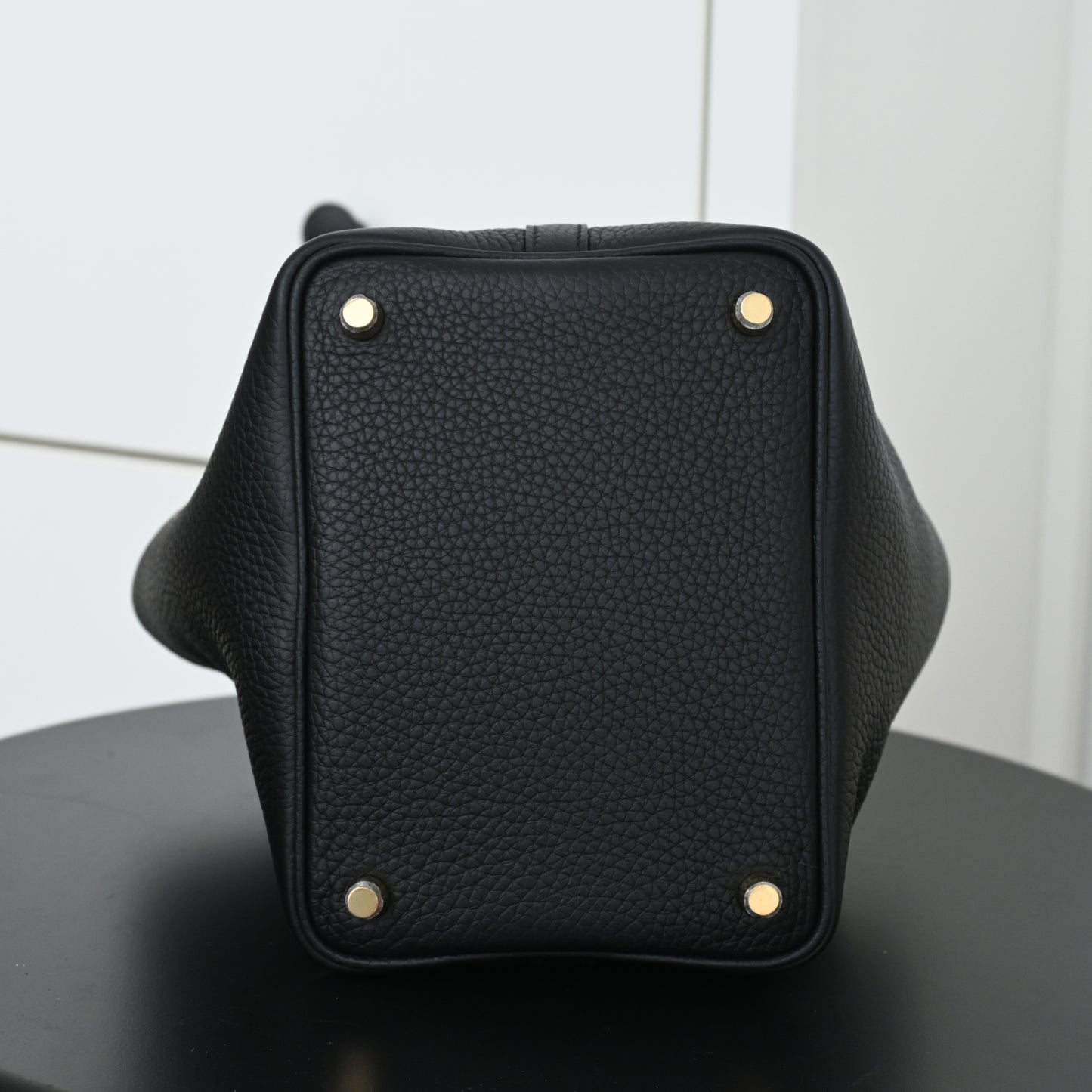 Hermes Picotin Lock 18 Noir GHW