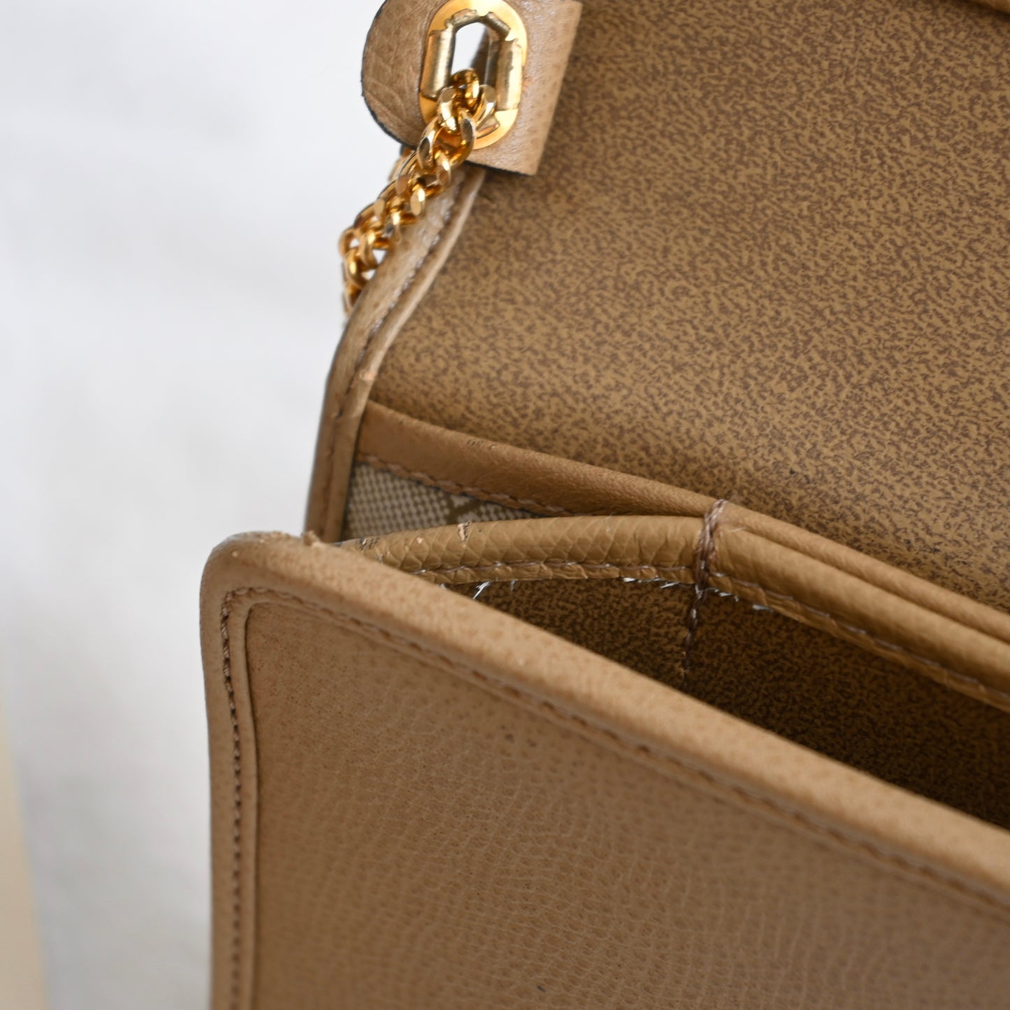 Dior CD Logo Chain Shoulder Bag