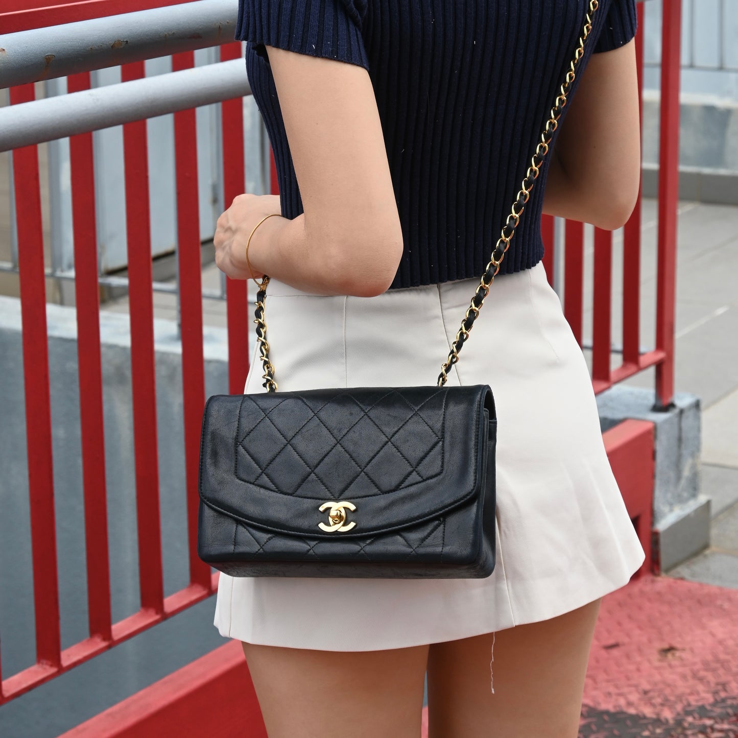Chanel Diana Small Bag Lambskin