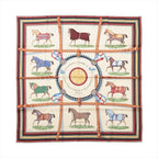 Hermès Carré 90 Couvertures et tenues de Jour Horse