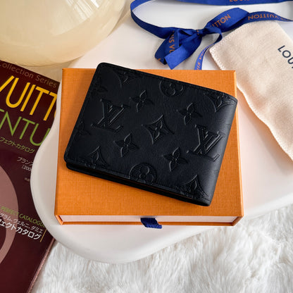 Louis Vuitton Monogram Shadow Noir Wallet