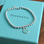 Tiffany & Co Return To Tiffany 925 Silver Mini Bead Bracelet