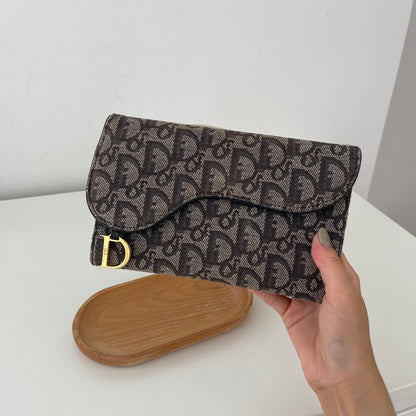 Dior Saddle Long Wallet