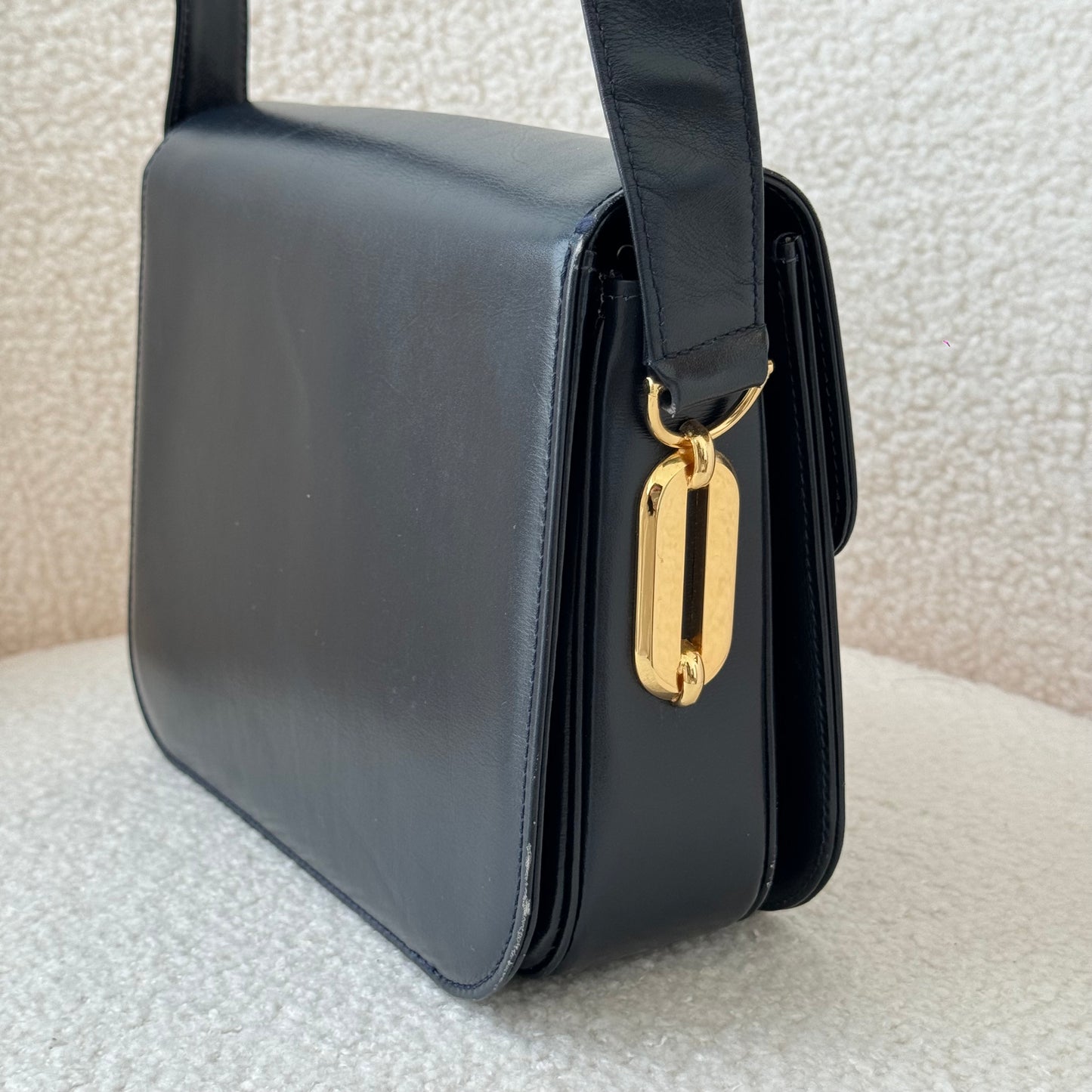 Celine Triomphe Bag in Navy